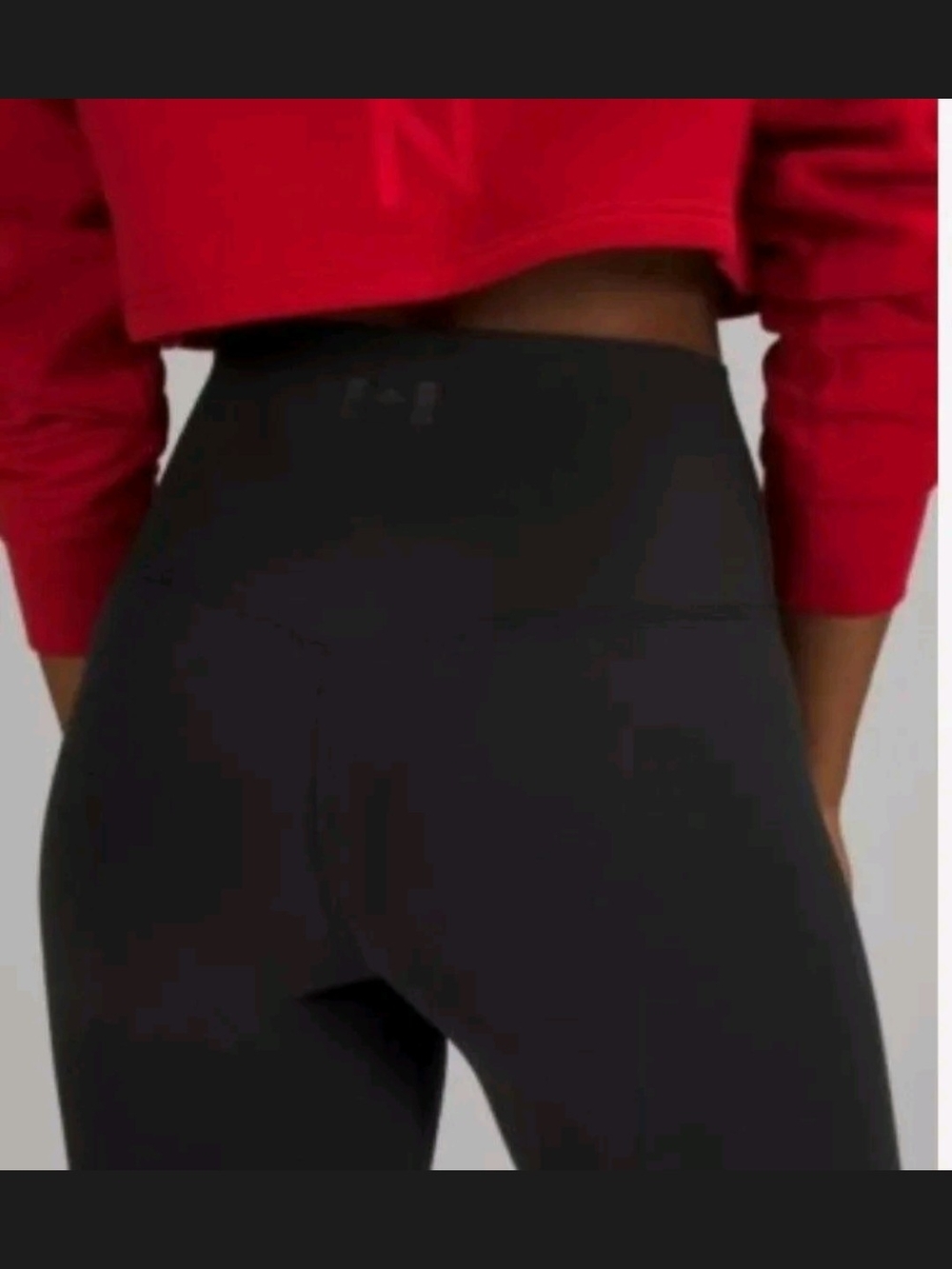 NWT Lululemon Align HR Pant 28" Team Canada *COC Logo Black Size 0